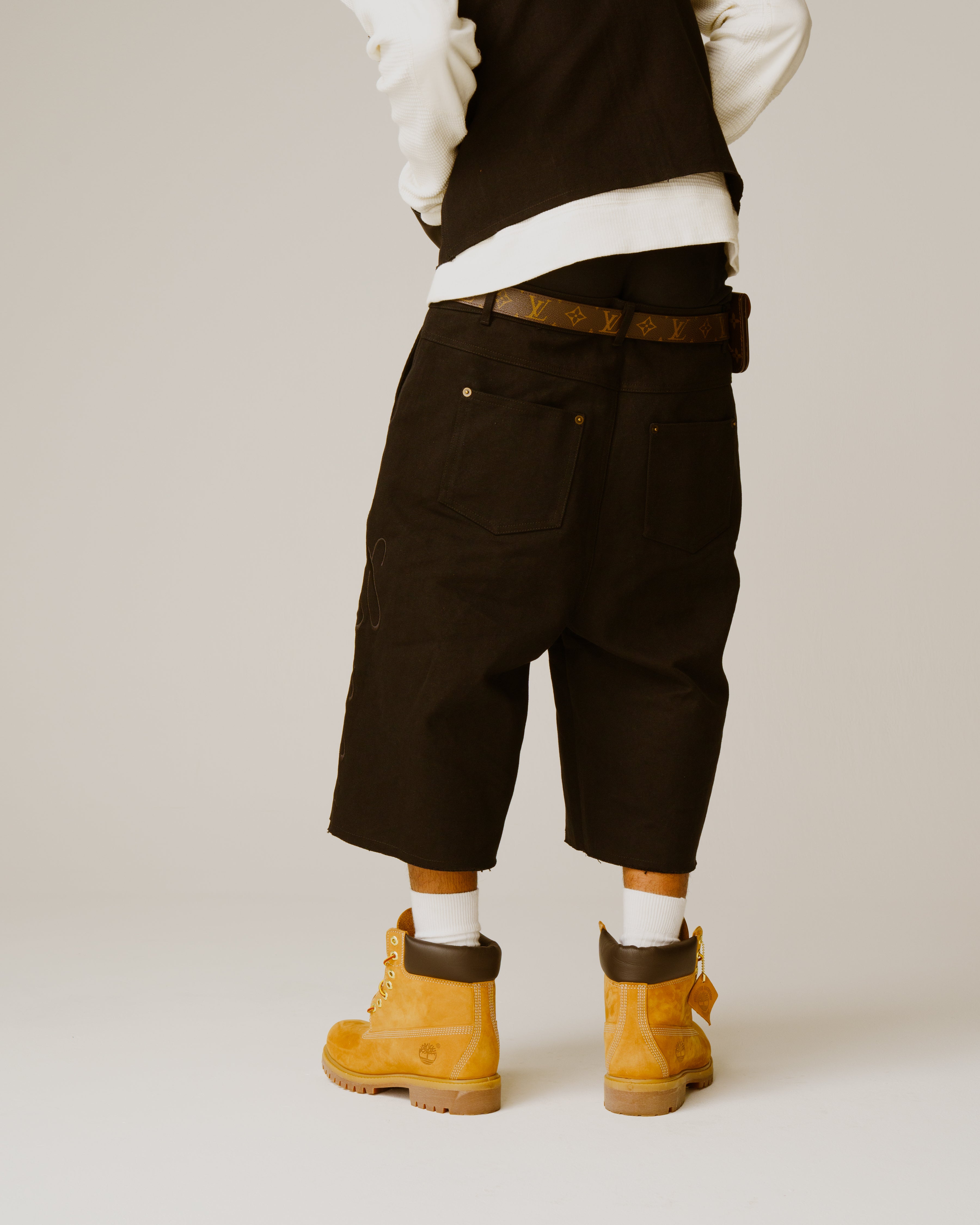 Loner レザーハーフパンツ Loner レザーハーフパンツ