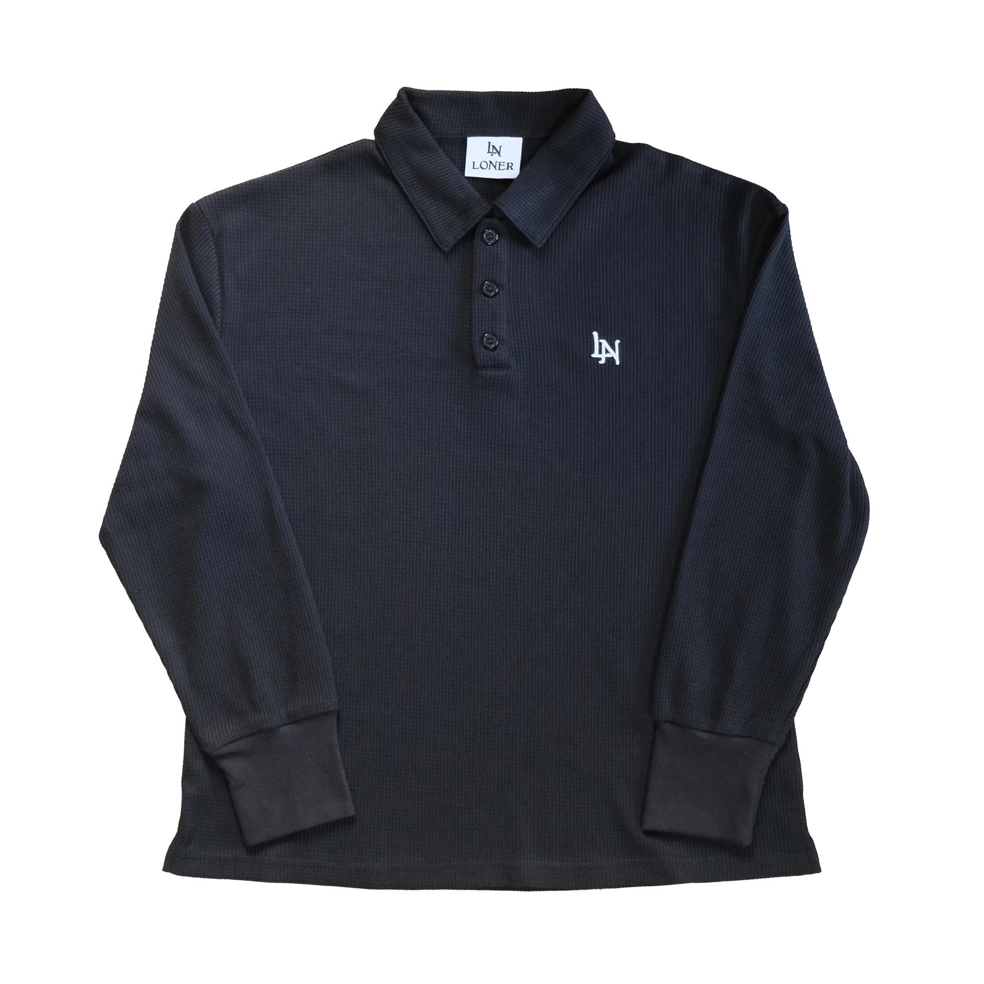 loner tシャツ ポロシャツ LN CLASSIC THERMAL L/S POLO – LONER