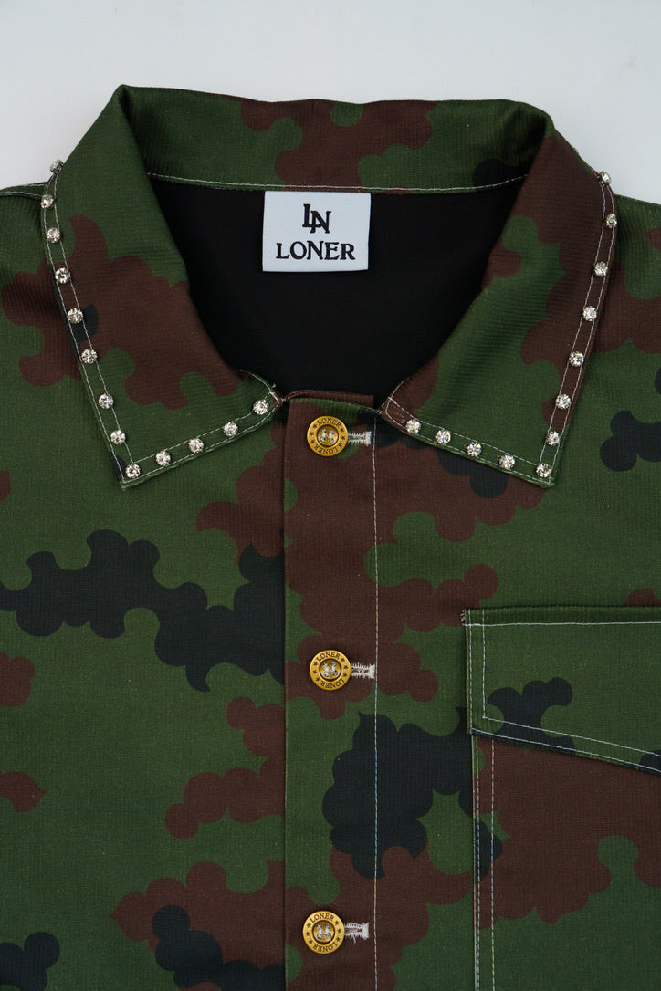 camo land industries　ジャケット　迷彩柄　M　P02-33 楽天市場】実物 新品 デッドストック デンマーク軍 M-84 デザートカモ