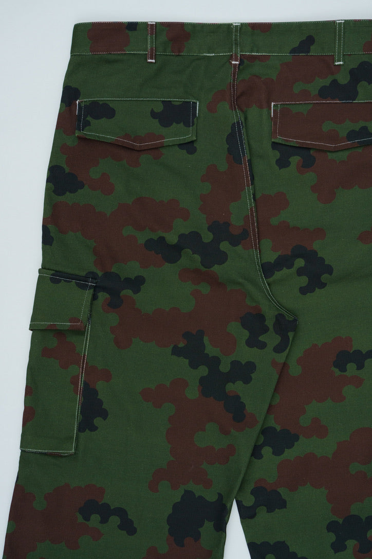 LN CLOUDY CAMO CARGO PANTS