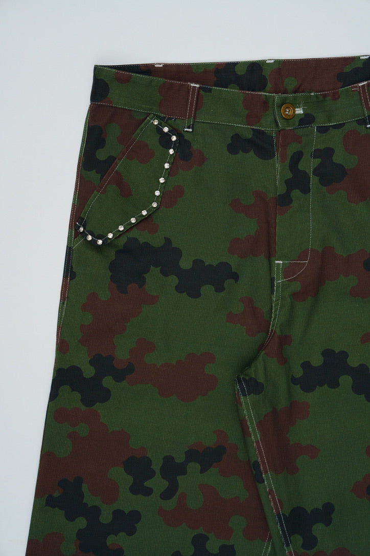 LN CLOUDY CAMO CARGO PANTS