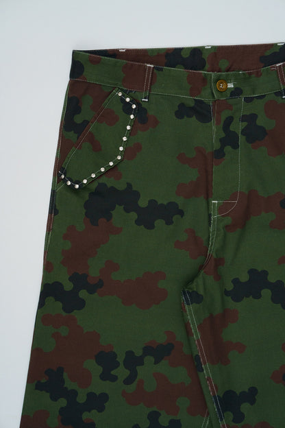 LN CLOUDY CAMO CARGO PANTS