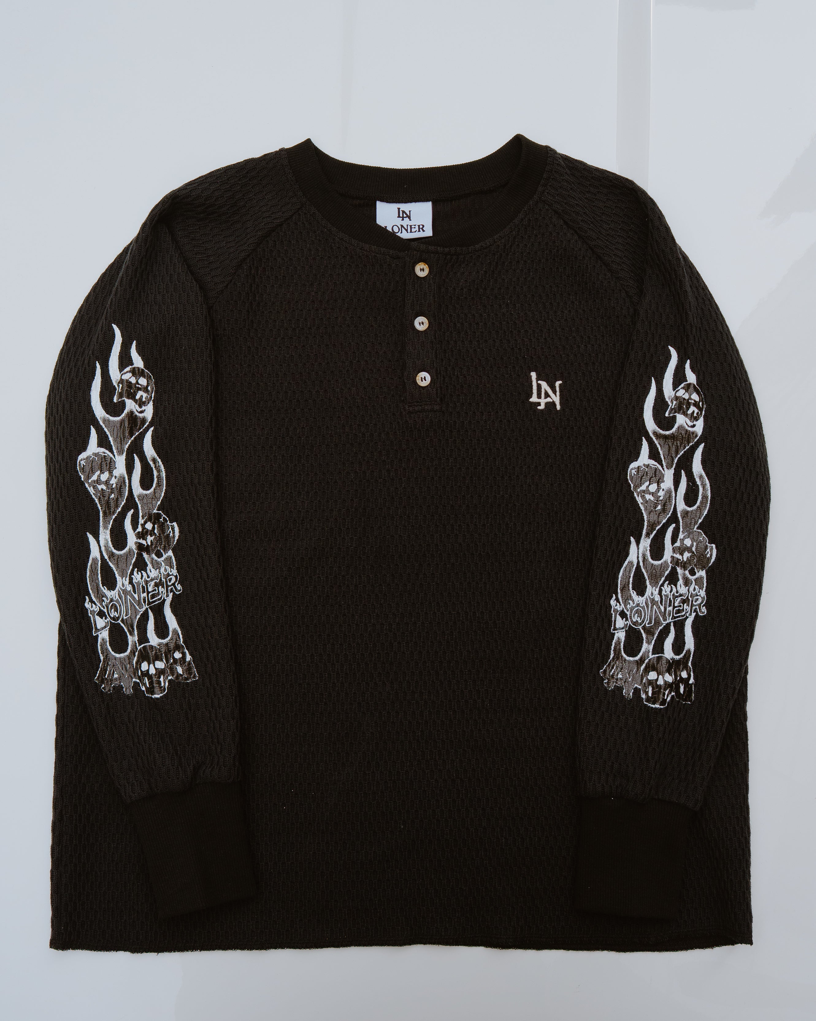 vallad lonerコラボ サーマル ロンT LN FLAME THERMAL – LONER