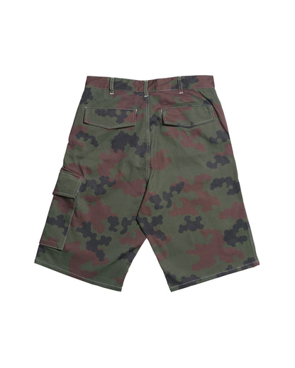 LN CLOUDY CAMO CARGO SHORTS