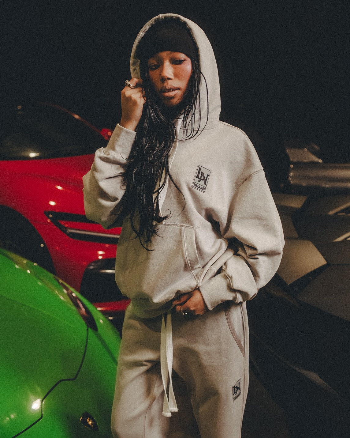 LONER × VALLAD PULLOVER HOODIE