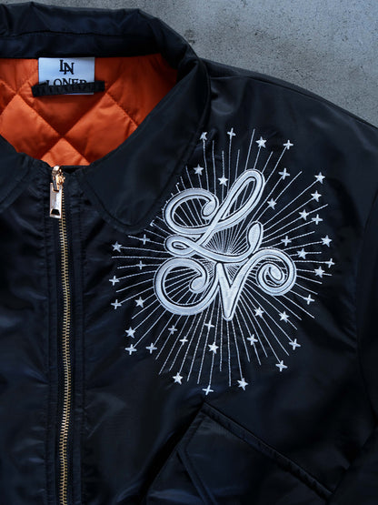 LN PLUSH FLIGHT JACKET