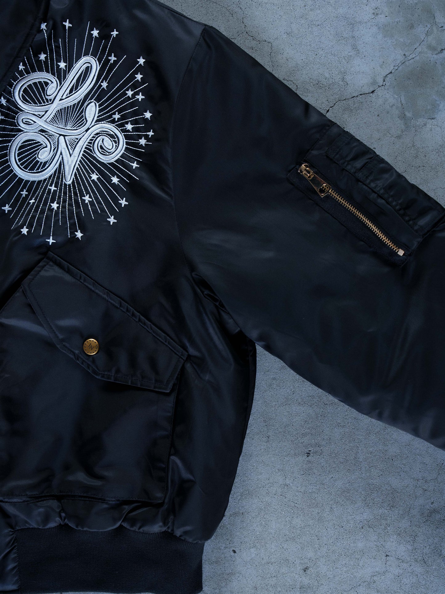 LN PLUSH FLIGHT JACKET