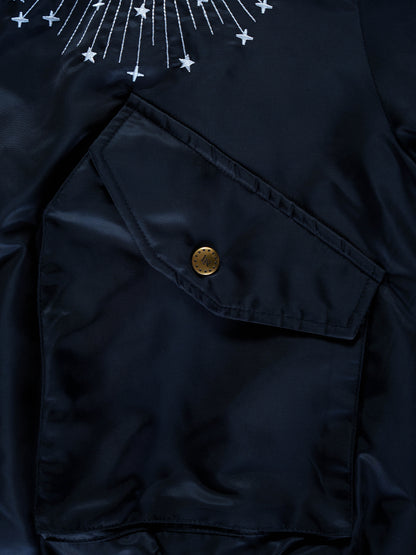LN PLUSH FLIGHT JACKET